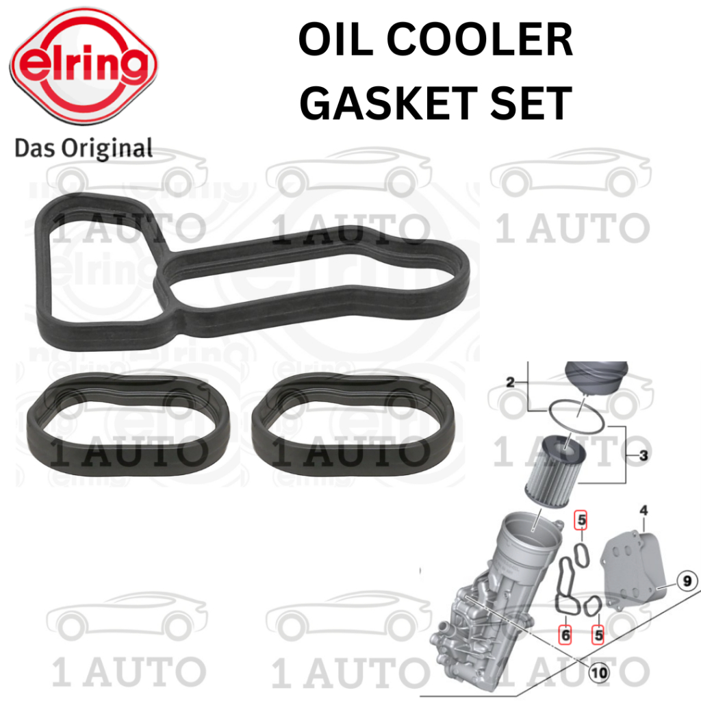 ELRING GERMANY OIL COOLER GASKET SET BMW N13 ENGINE F20 118i 120i