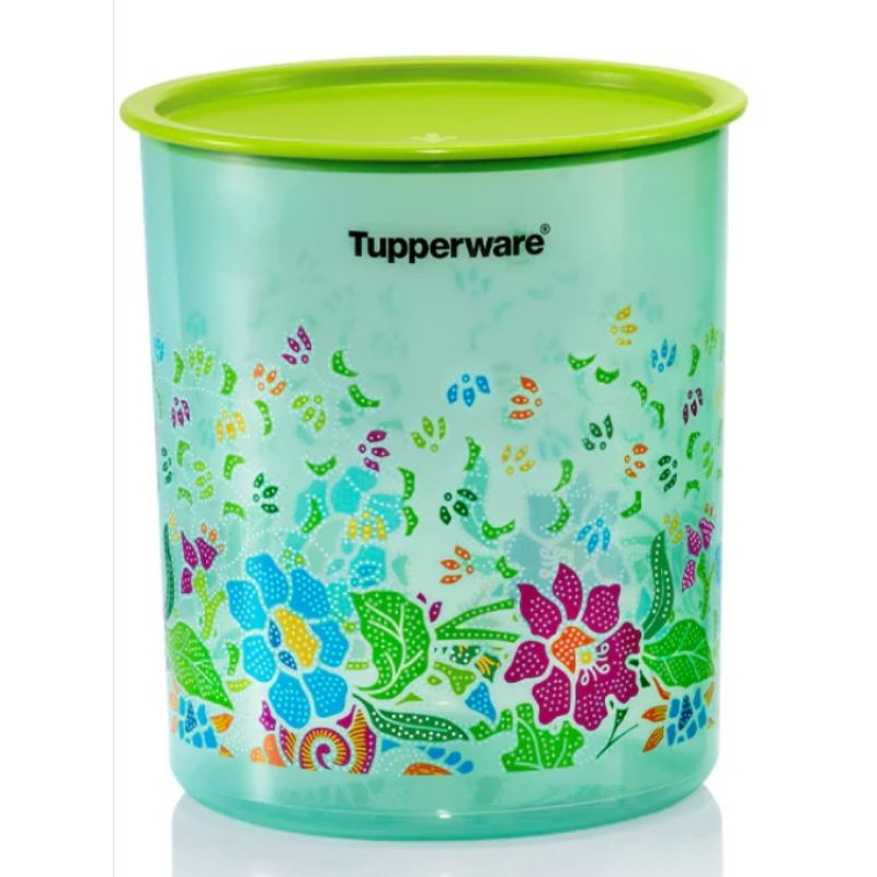 ️Tupperware One Touch Canister Large ️ Tupperware One Touch Canister Large ️ กระป ๋ องอเนกประสงค ์ 4.3L 🚚 กระป ๋ อง 1 ชิ ้ น