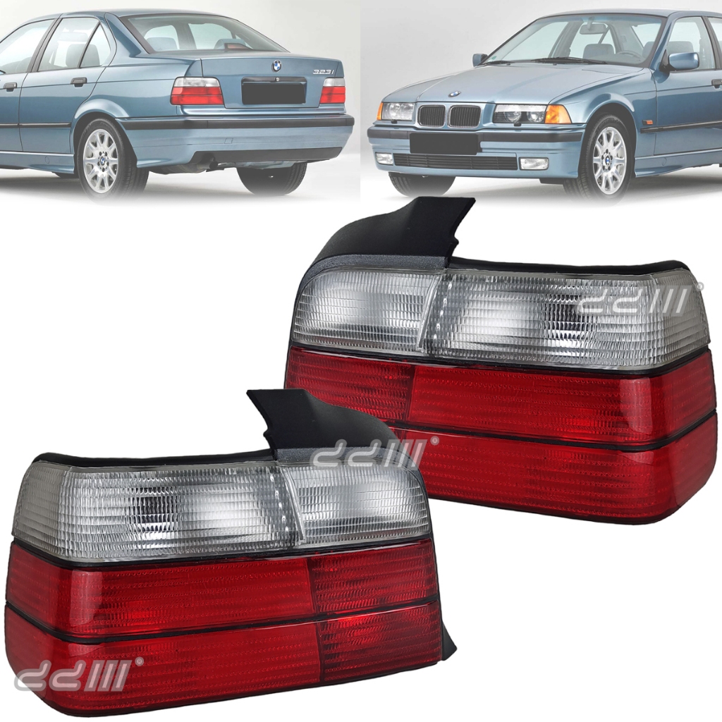 DEPO BMW E36 3 Series 4Door 1990-1996 ไฟท้ายด้านหลัง Lampu Belakang (ไต้หวัน)