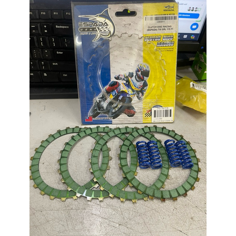 Yamaha LAGENDA 115-FI SRL 115 FI Espada RACING CLUTCH DISC CLUTCH PLATE FREE RACING CLUTCH SPRING SR