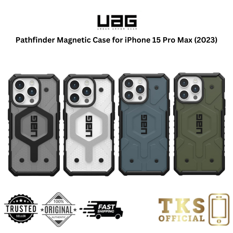 Uag Pathfinder Magnetic Case สําหรับ iPhone 15 Pro/Pro Max ( 2023 )