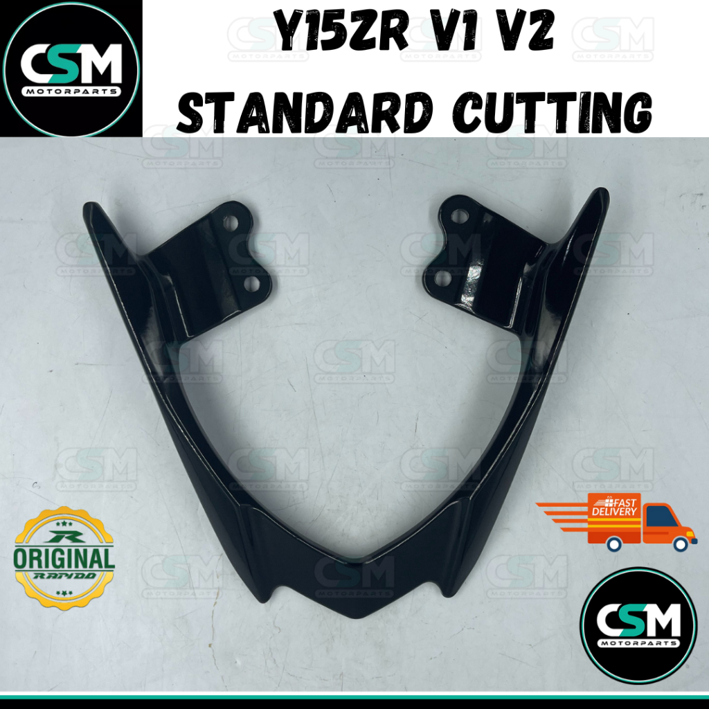 Rapido Yamaha Y15 Lbar L- Bar สปอยเลอร์ Y15ZR V1 V2 LC135 LC V4 V5 V6 V7 จับที่นั่งสีดําสีดําสีดํา K