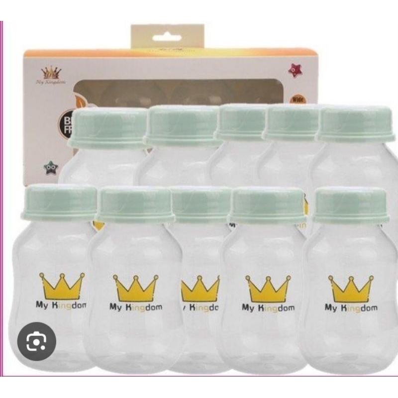 ขวดเก็บน้ํานม my kingdom. ขวดเก็บ ebm คอธรรมดาไม่มีจุกนม ขวดเก็บน้ํานมแม่ด่วน.