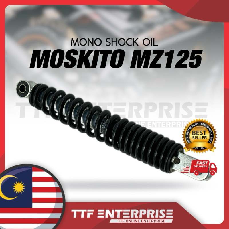 MOSKITO MZ125 MONO SHOCK (ฟอยล์) ด้านหลัง MONO ABSORBER ด้านหลัง BELAKANG MZ 125 MZ125