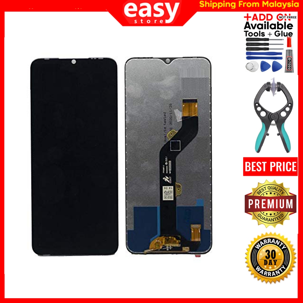 TECHNO SPARK 2 / techno spark2 LC8 / TECHNO SPARK GO / KC1 (2019) จอแสดงผลหน้าจอสัมผัส LCD เปลี่ยน D