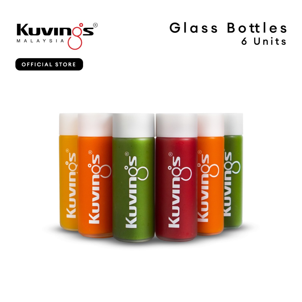 ขวดแก้วน้ําผลไม้ Kuvings (300ml x 6)