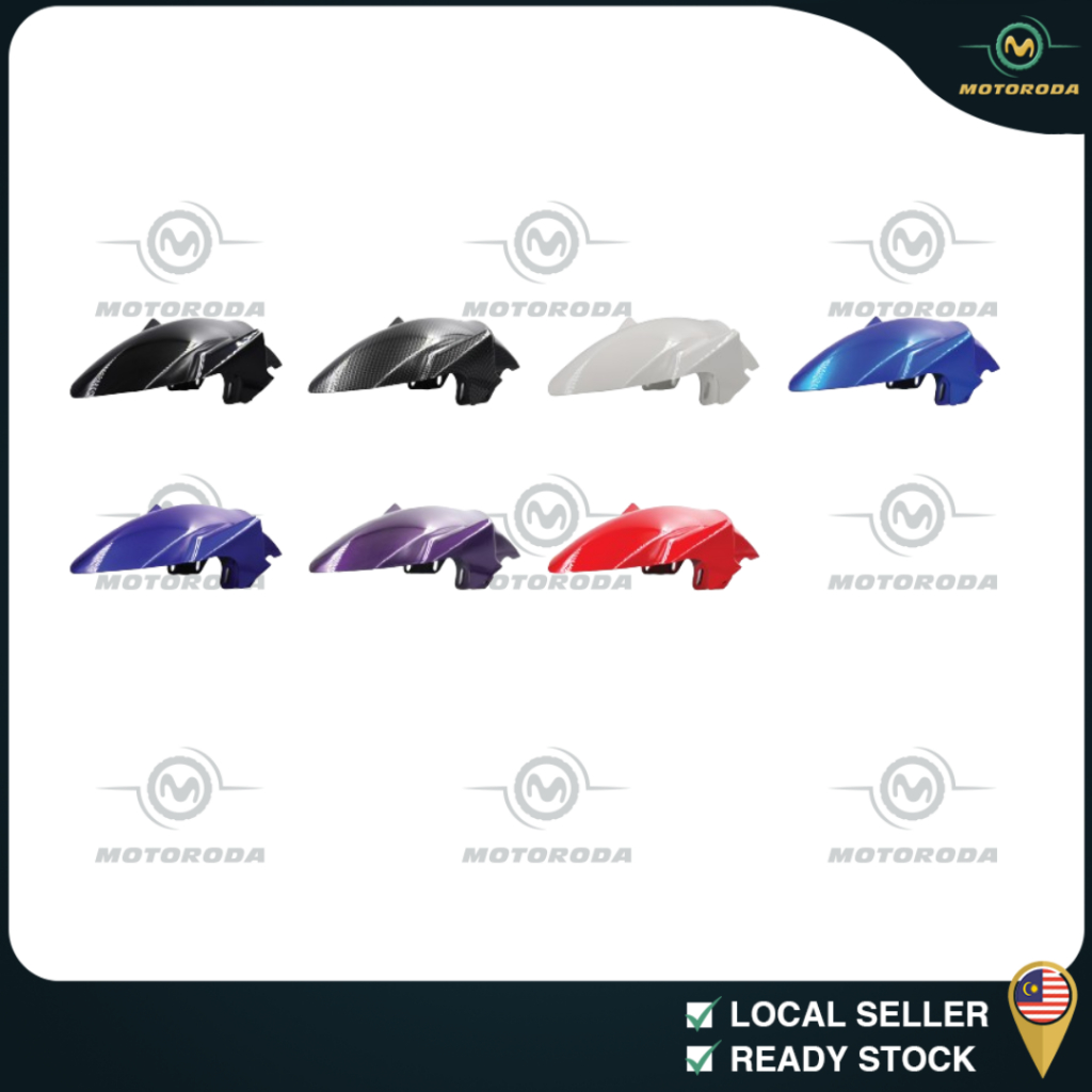 ปรับเปลี่ยน Fender Mudguard Potong Custom Y15ZR Y15 V1 V2 Y16 Y16ZR LC135 V1 V2 V3 V4 V5 V6 V7 V8 RS