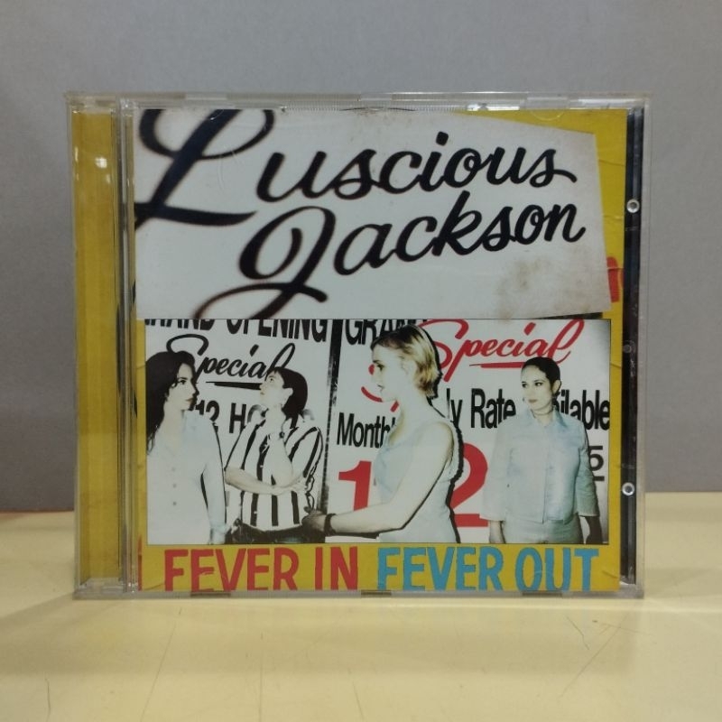 (CD) LUSCIOUS JACKSON - FEVER IN FEVER OUT / อิเล็กทรอนิกส์ / หิน / ทางเลือก