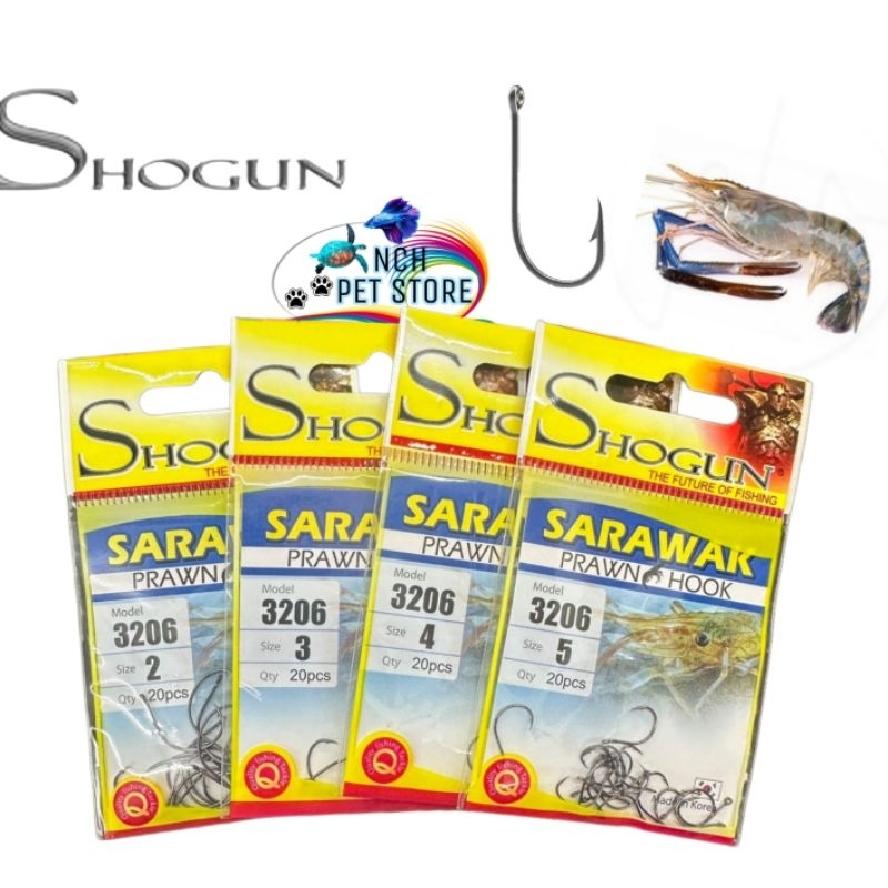 MATA SHOGUN SARAWAK PRAWN HOOK