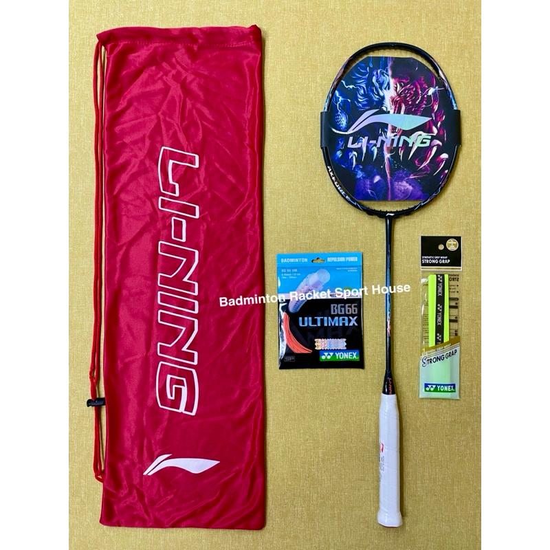 (ใหม่) Li Ning AXFORCE 90 DRAGON Max ไม้แบดมินตัน 4U