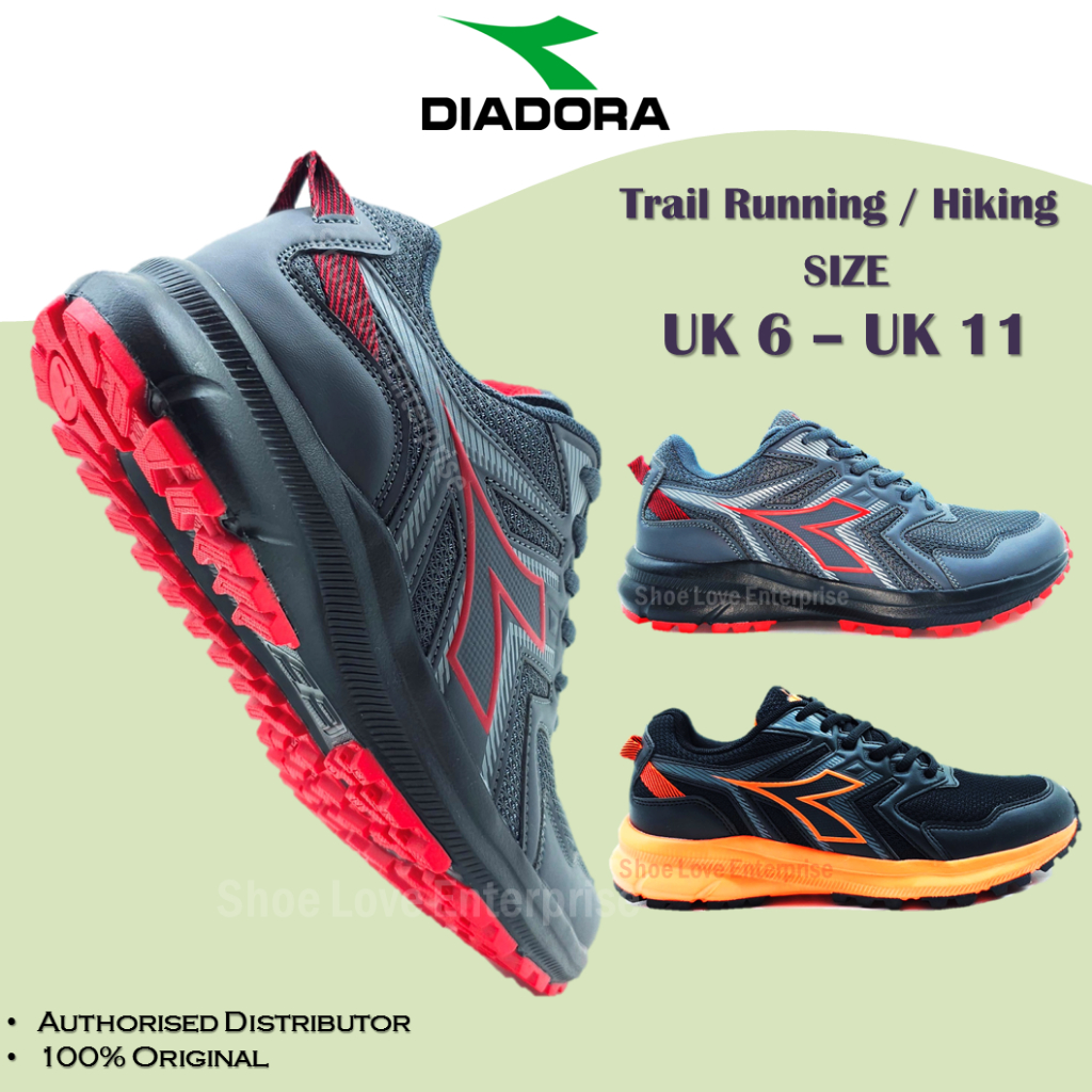 พลัสไซส์ รองเท้าเดินป่าวิ่งเทรล Diadora