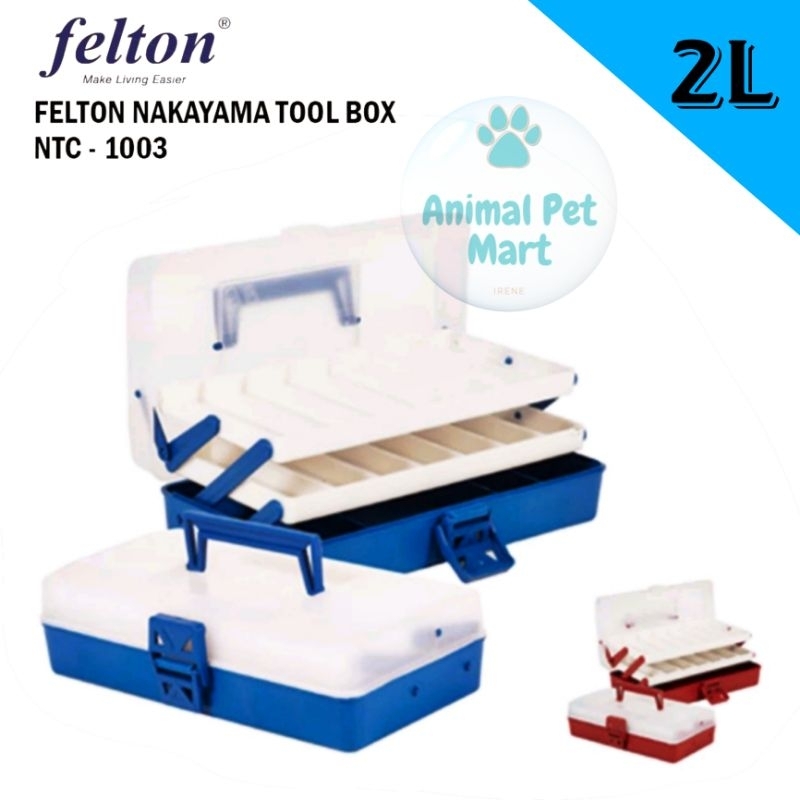 กล่องเครื่องมือ DELTON NAKAMAY 2L (278*164*76mm)