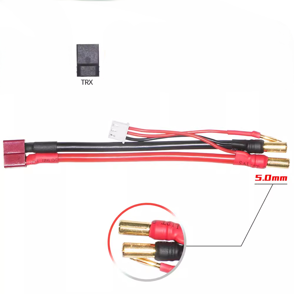 สายภายนอก Gaoneng GNB สําหรับแบตเตอรี่เคสแข็ง 2s - 5 มม. ถึง TRX