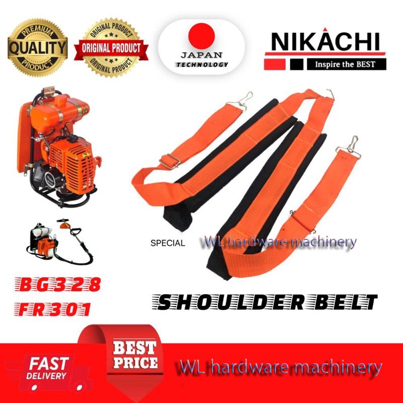 Mesin rumput tali galas BG328 TB33 TL33 TL43 TB43 เครื่องตัดแปรงไหล่ NIKACHI PARTS คุณภาพ Mitsubishi