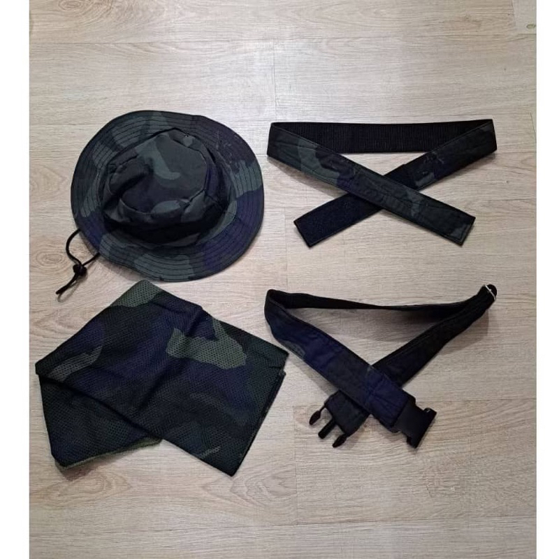 หมวก JUNGLE, MUFFLY, BELT CLIP & BELT STRAP PGA