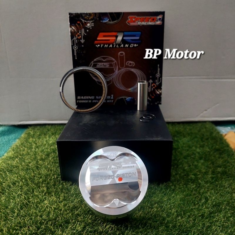 RACING SPEED 1 FORGED PISTON KIT (S1R) 58MM - Y16 S1R PISTON FORGED DOME Y16ZR Y16