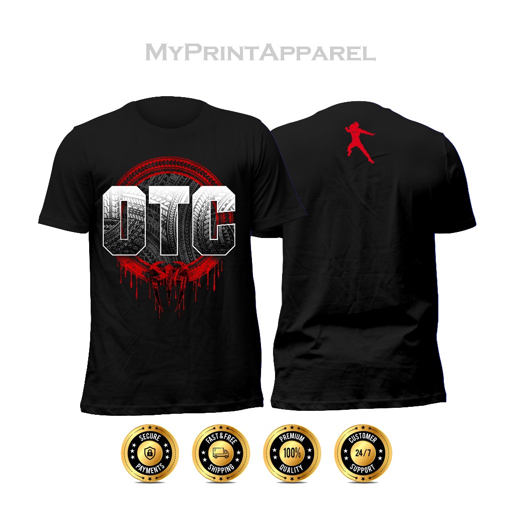 Roman Reigns ใหม่ otc Tribal chief เสื้อยืดผ้าฝ้าย