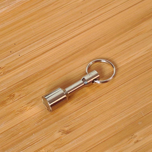 Cozy KEYCHAIN MAGNET TESTER สําหรับทอง/เครื่องประดับเงิน/พรีเมี่ยมโลหะ TARIQZIYAD