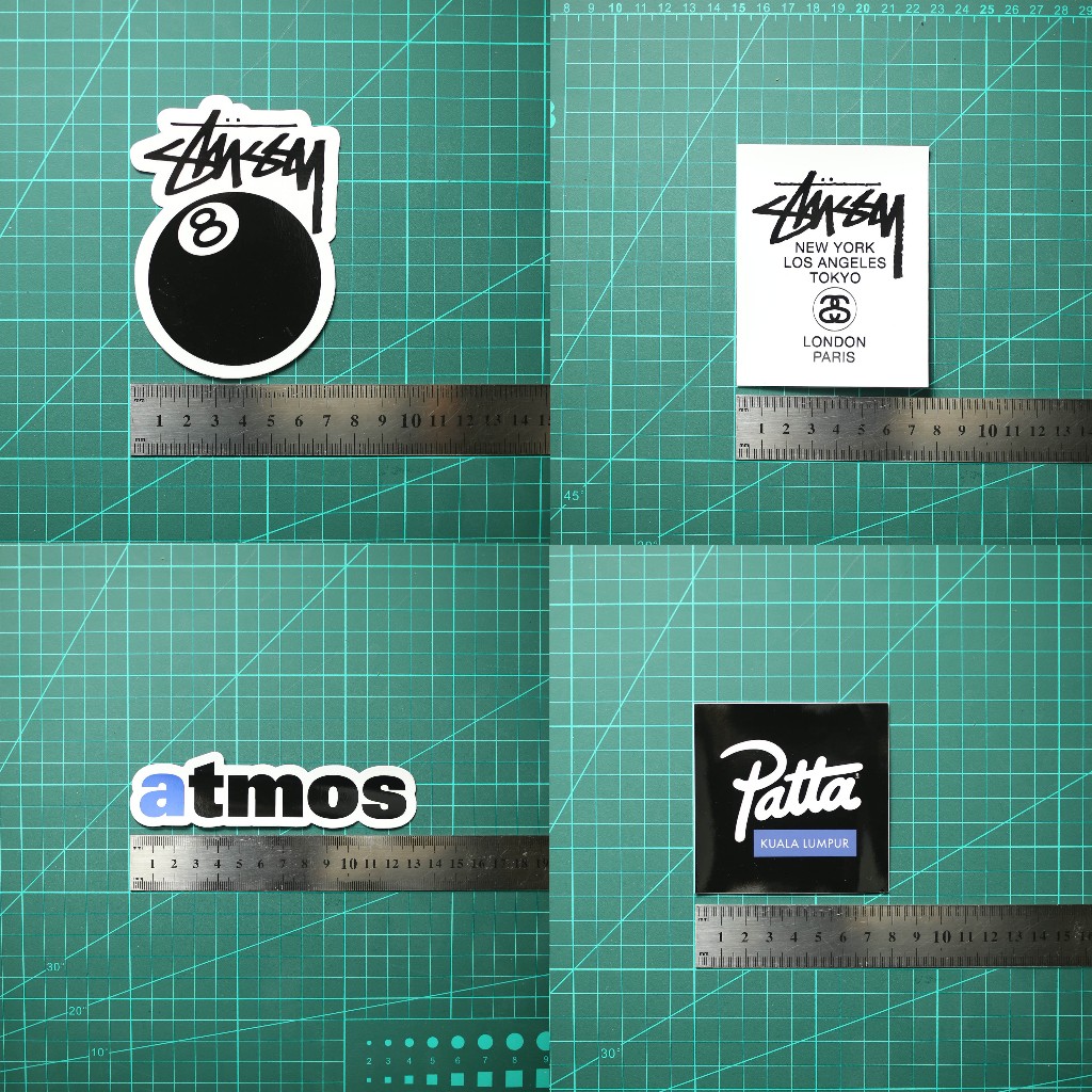 Sticker ( Stussy, Atmos, Patta )