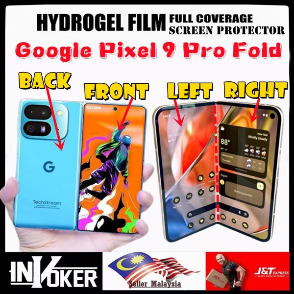 Full Set HD Clear Hydrogel Screen Protector สําหรับ Google Pixel 10 Pro XL / Pixel 10 / 9 Pro XL / P