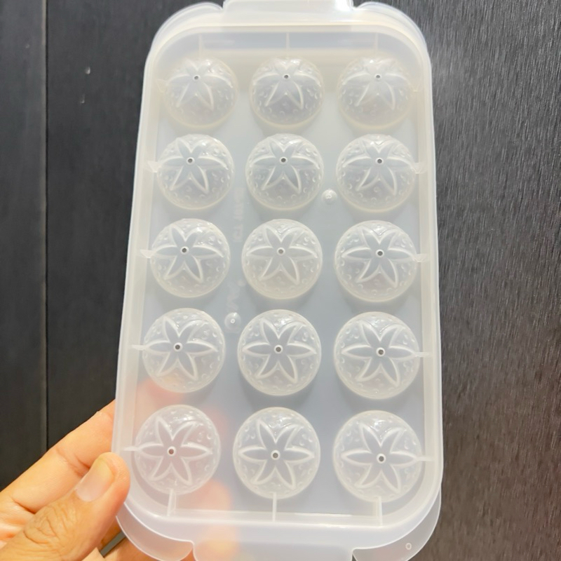 ถาดทําน้ําแข็ง Jelly Mould STRAWBERRY SHAPE BPA FREE ICT 107-23