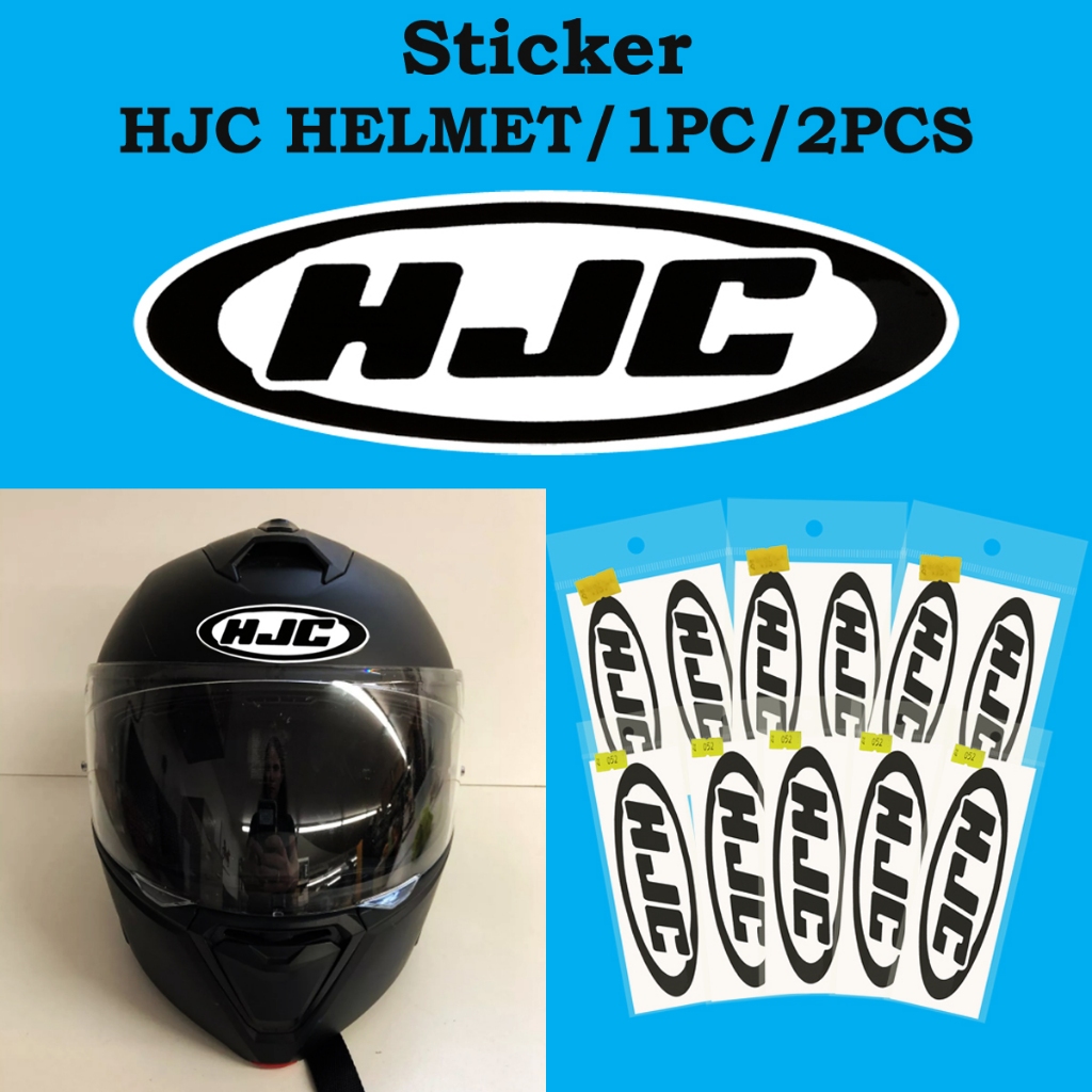 สติ๊กเกอร์ Potong สติ๊กเกอร์หมวกกันน็อคมอเตอร์ HJC Single Double