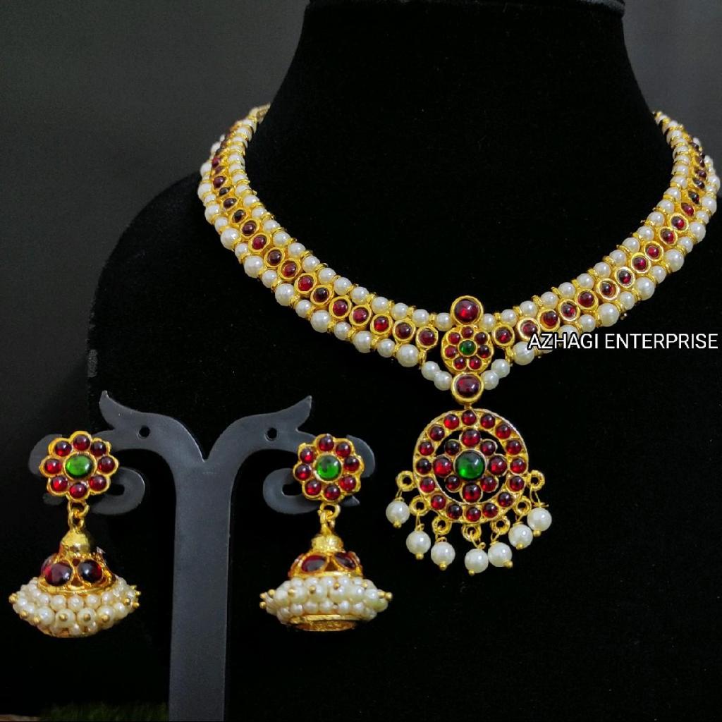 Kemp Jewel Set // Branantyanam Kemp Jewel Set // นักเต้นอินเดีย Jewellery