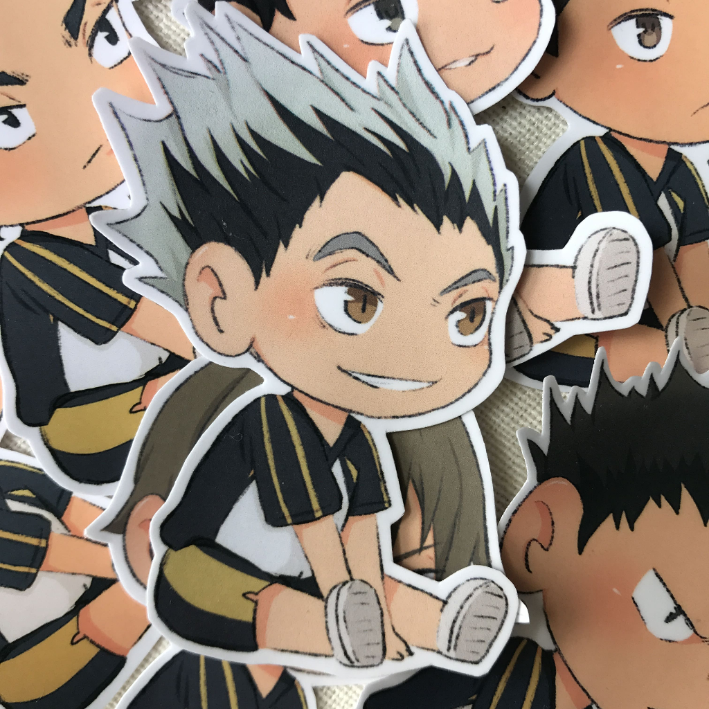 สติ๊กเกอร์ GRADE B HAIKYUU [FUKURODANI]