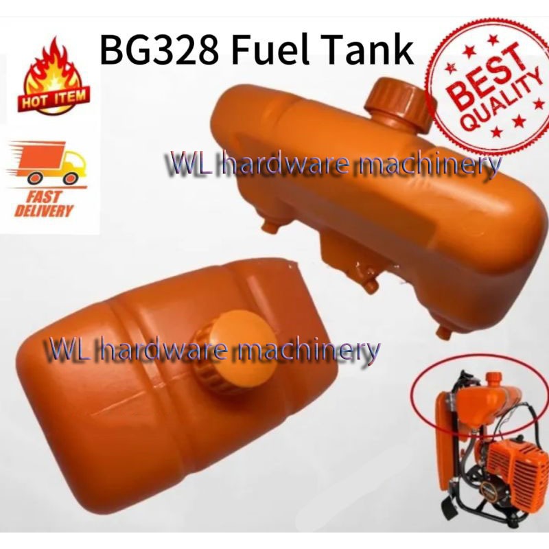 ถังน้ํามันเชื้อเพลิง Miyak Tangki Mesin Rumput BG328 T328 BG328K OGAWA เครื่องตัดแปรง