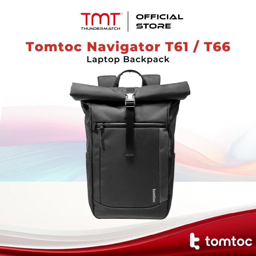 กระเป๋าเป้สะพายหลังแล็ปท็อป Tomtoc Navigator T61 / T66