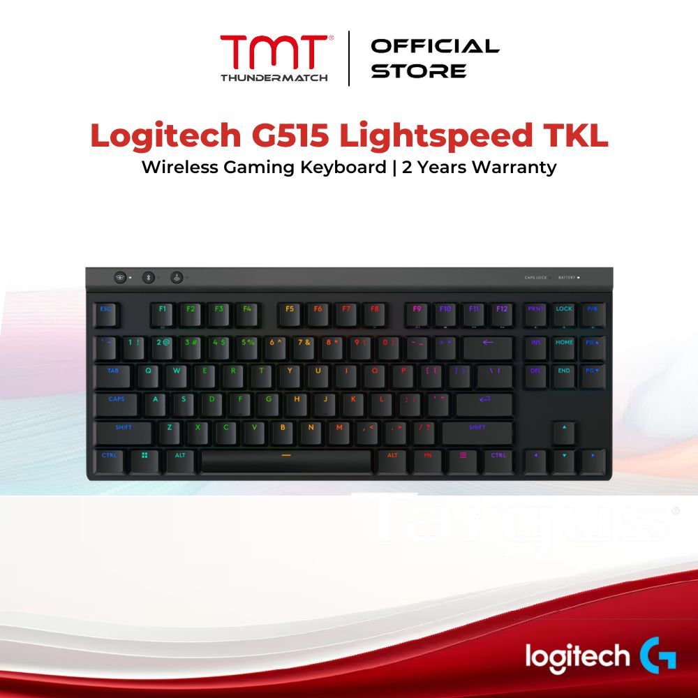 Logitech G515 Lightspeed TKL Wireless Gaming Keyboard รับประกัน 2 ปี