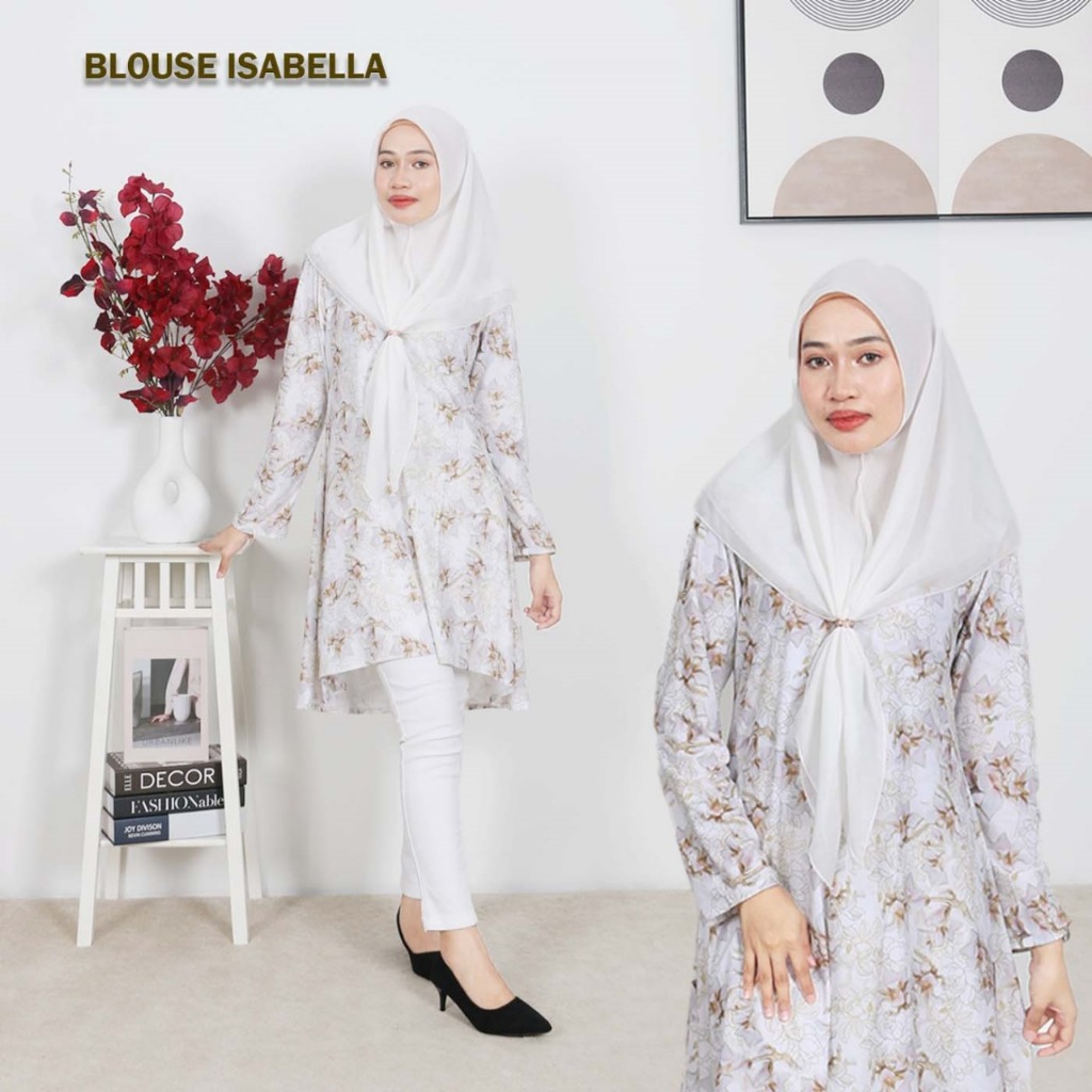 เสื้อเชิ้ต Ironless Isabella Muslimah