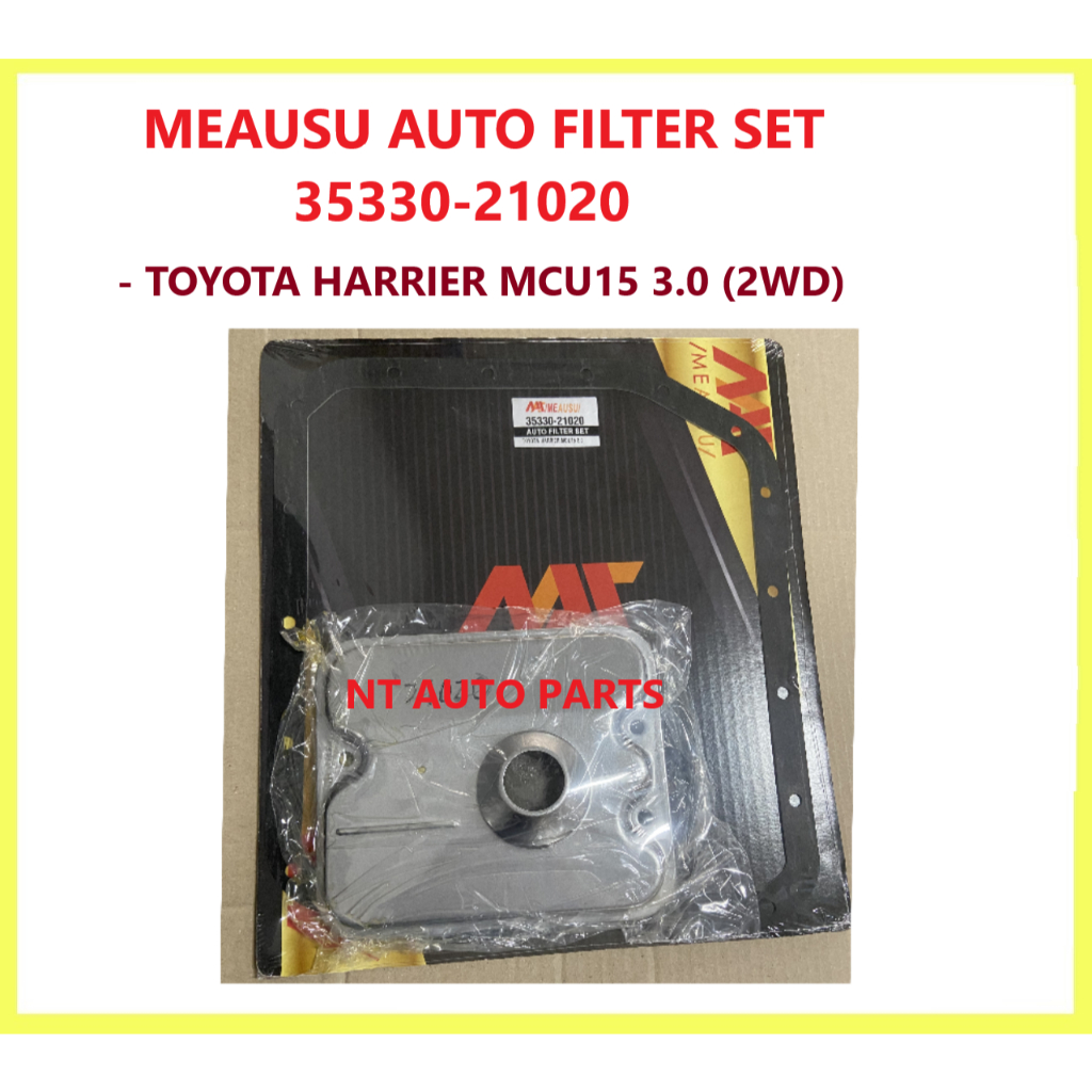 Meausu AUTO FILTER SET 35330-21020 - TOYOTA HARRIER MCU15 3.0 (2WD)