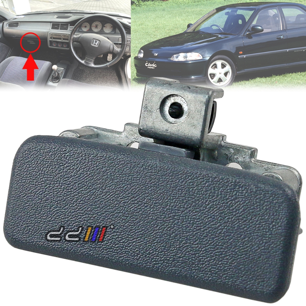 Honda Civic SR4 SR3 EG6 EG8 EG9 1992-1995 กล่องถุงมือจับล็อคลิ้นชักช่องฝาปิดสลัก