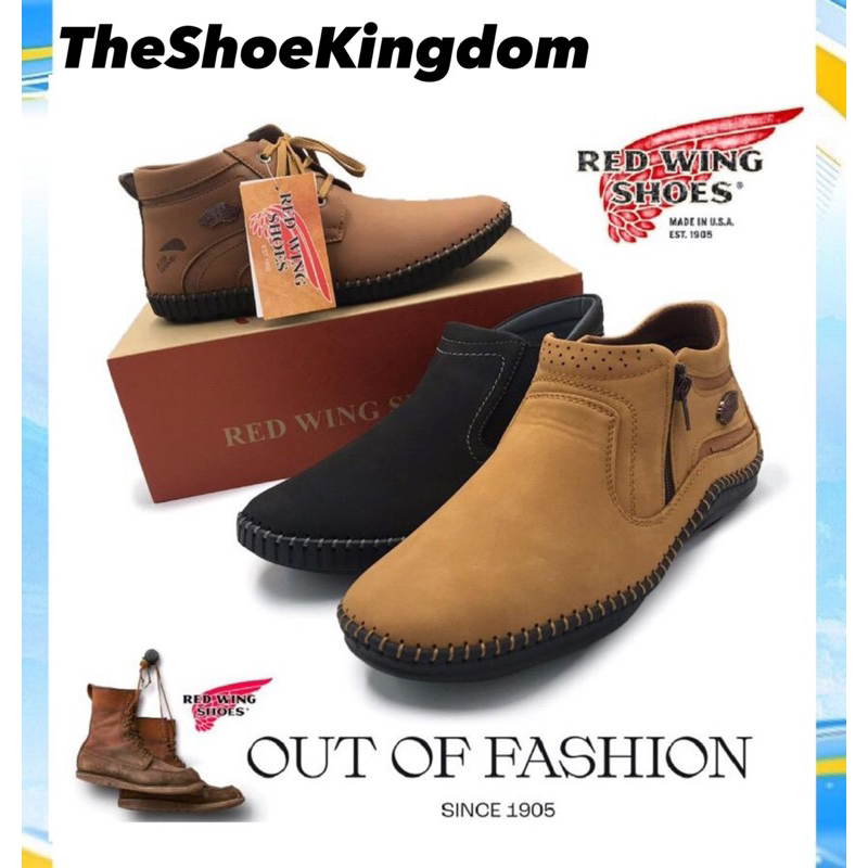 Red.Wing Highly Recommended Well Comfort Loafer Boot Kasut Red.Wing Gempak Viral Beraksi