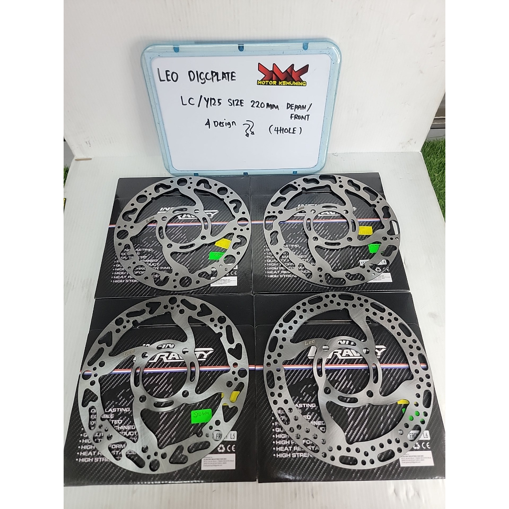LEO FRONT DISC PLATE 220MM 245MM 267MM YAMAHA 125Z 125ZR Y15 135LC DESIGN L3 L4 L5 L6 - THAI LOOK