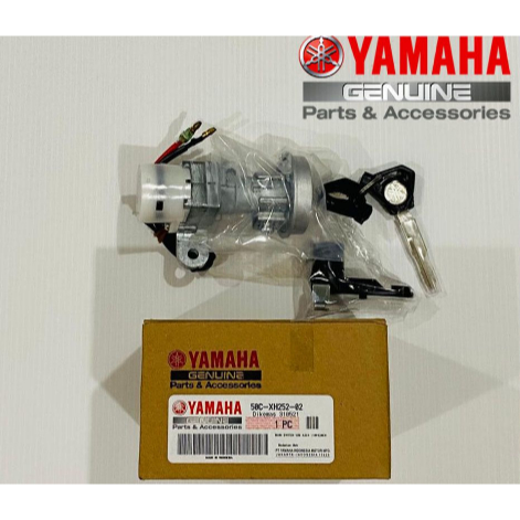 50C-XH252-02 LC135 V2/V3/V4/V5/V6/V7 YAMAHA 100% MAIN SWITCH STEERING ชุดล็อค