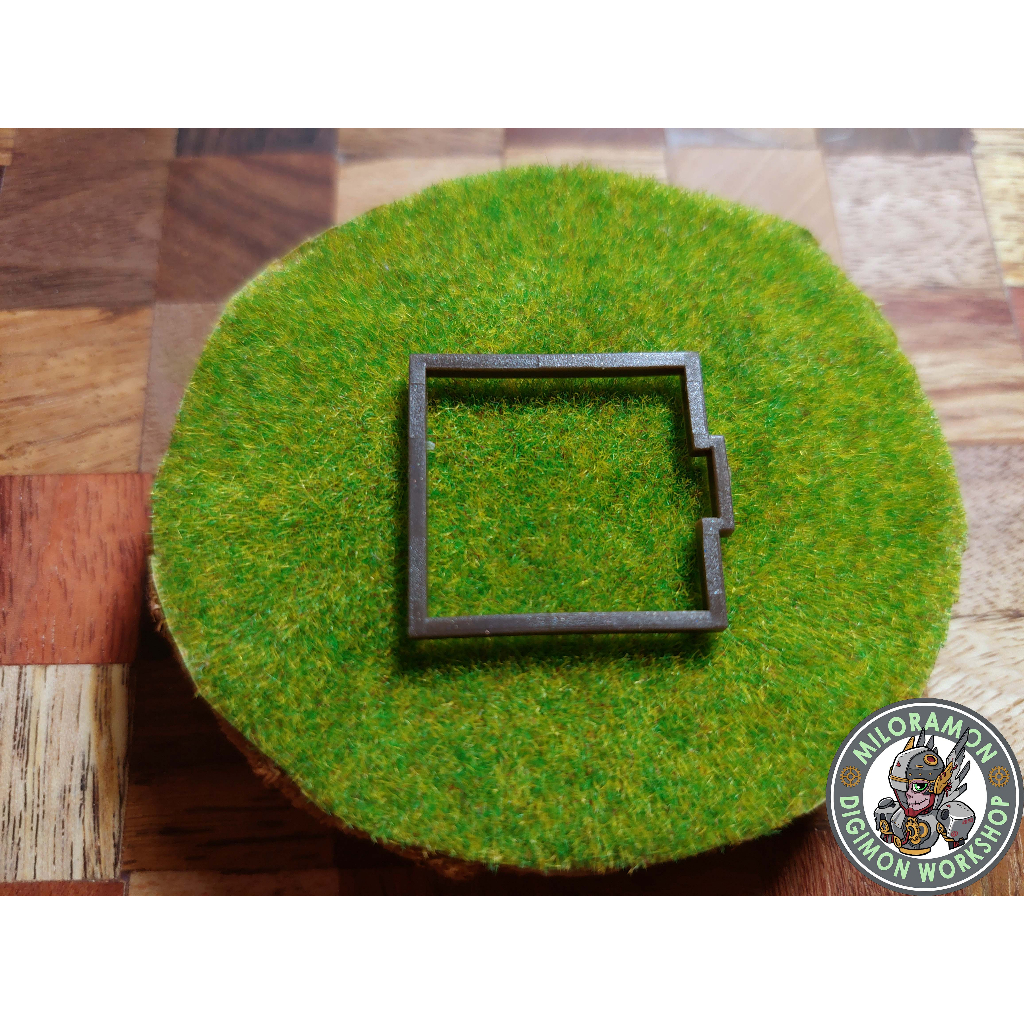 Bandai Digimon Vpet 20th Digivice Screen Padding Riser Holder JPN (Gun Metal Brown) [DIGEMON][VPET20