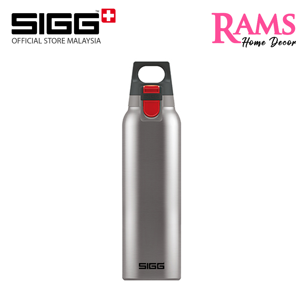 SIGG 500ml Hot & Cold One Thermo Stainless Steel Travel Bottle- Brushed/Scarlet/Glacier/Ultra Yellow