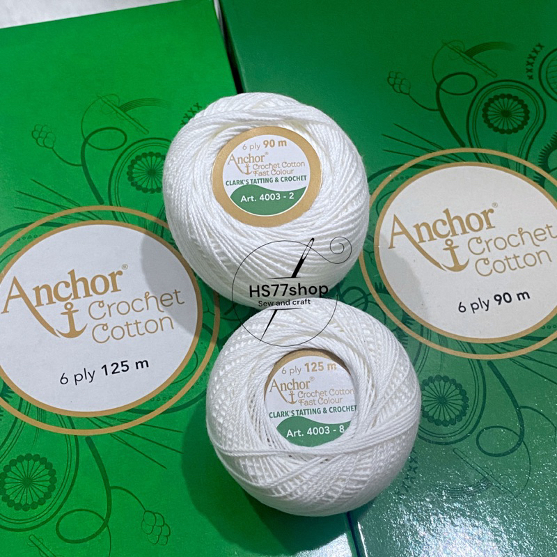 [ 1 ชิ้น ] Anchor Crochet Cotton [Bang Anchor]