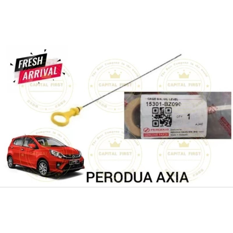 PERODUA AXIA BEZZA 1.0 ENGINE OIL STICK LEVEL GAUGE DIPSTICK 15301-BZ090