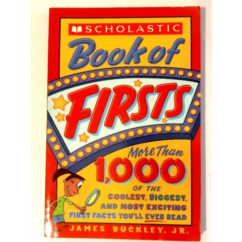 หนังสือเล่มแรกของมากกว่า 1000 เล่มที่เท่ที่สุดและน่าตื่นเต้นที่สุดโดย James Buckley JR