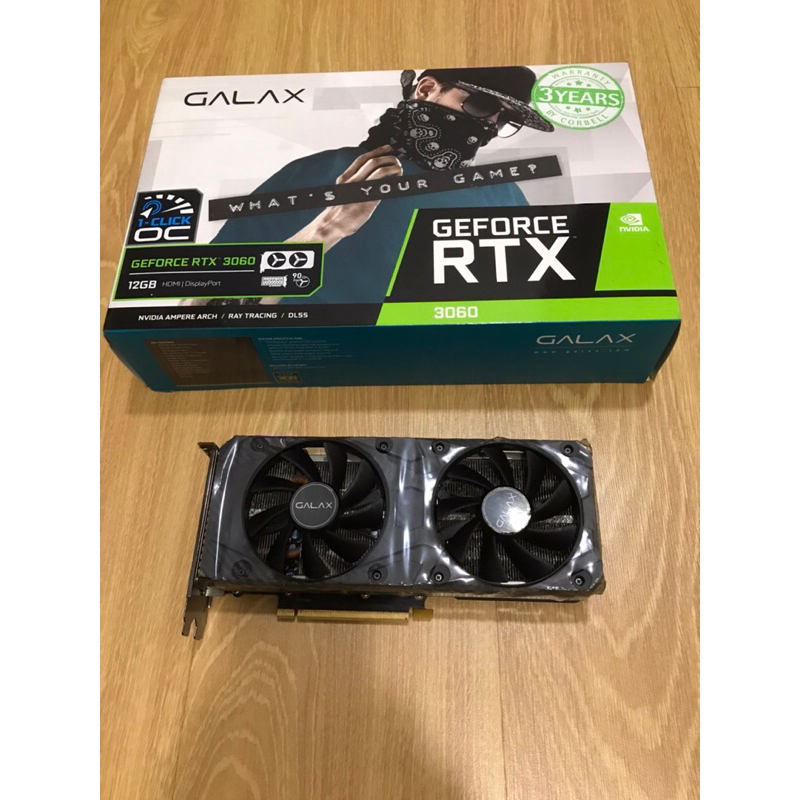 Galax RTX3060 12GB 3xDP 1xHDMI มือสอง