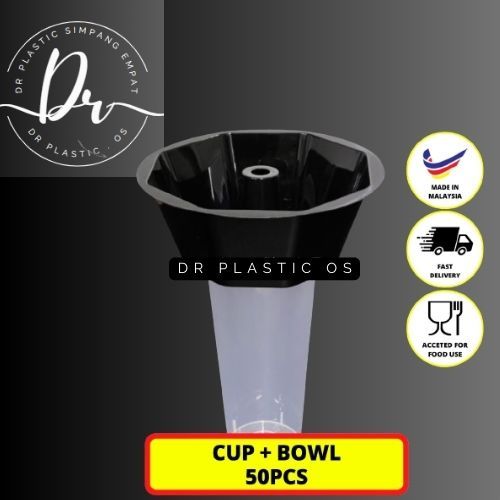 BOWL + CUP / Creative Combin Snacks Holder / Bowl Coke Cups Snack Holder Plastic