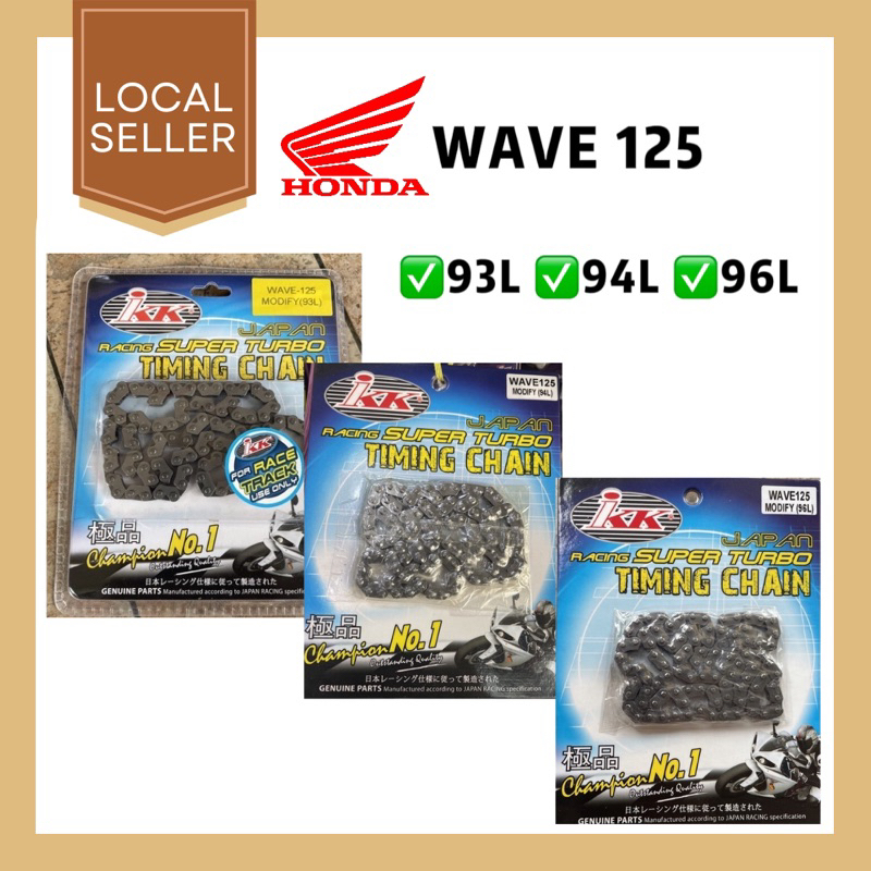 IKK WAVE125 RACING TIMING CHAIN 93L 94L 96L JET 4MM 6MM