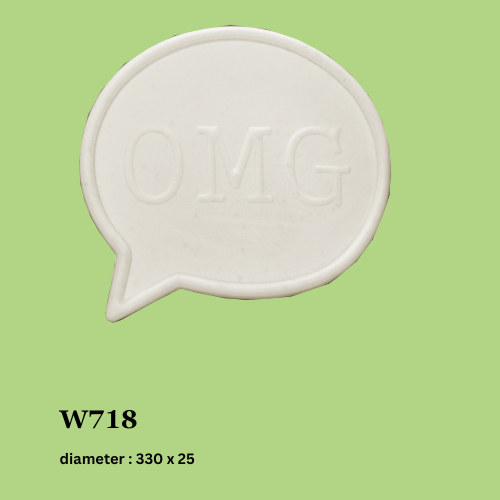 WALL DECORTATION ART WALL DECOR WALL PLAQUE CUTE OMG LOL XOXO กันน้ํา MATERIAL PU