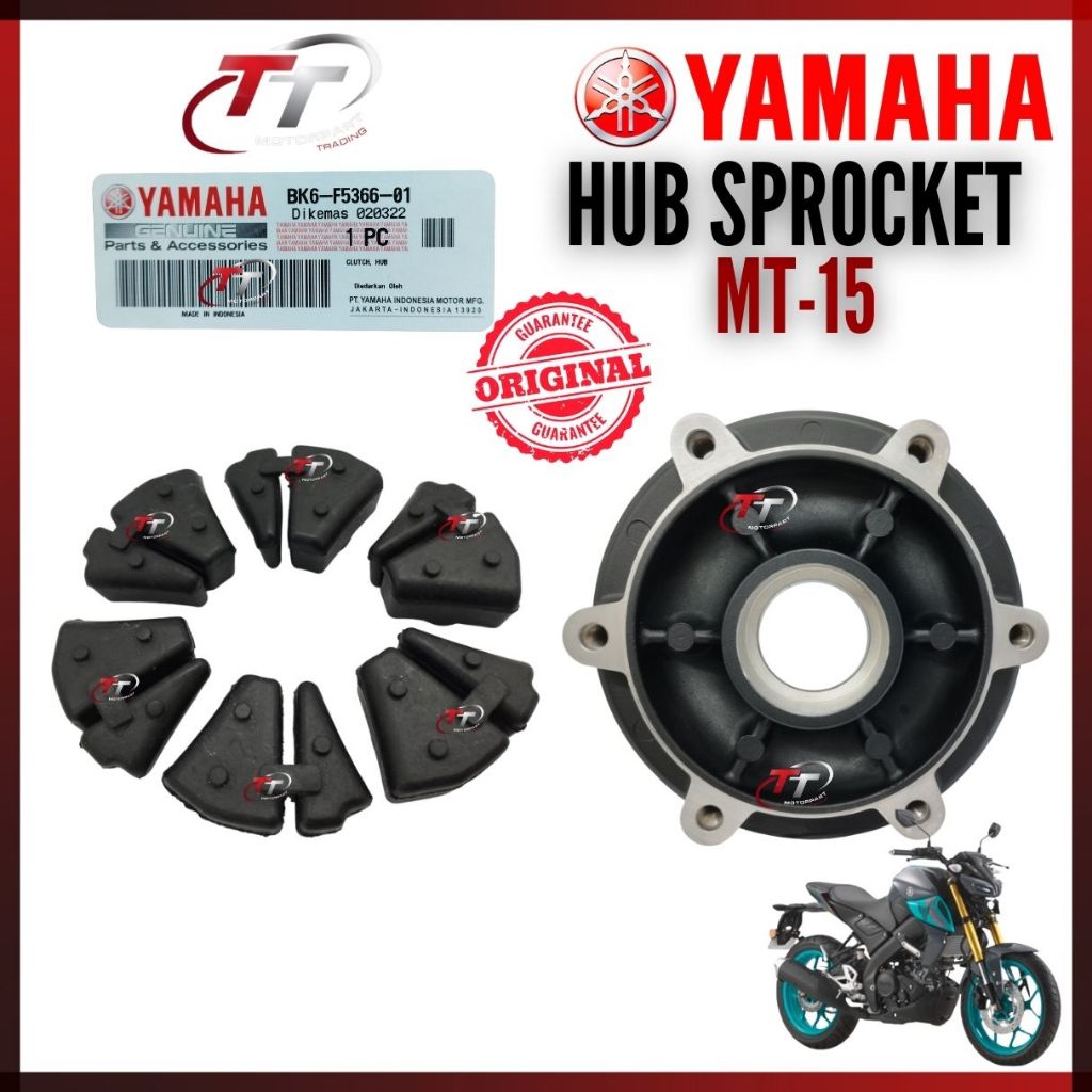 MT15 MT-15 ด้านหลัง Hub Sprocket คลัทช์ Hub Spocket ยาง Belakang ขอบล้อ BK6-F5366-01 Yamaha