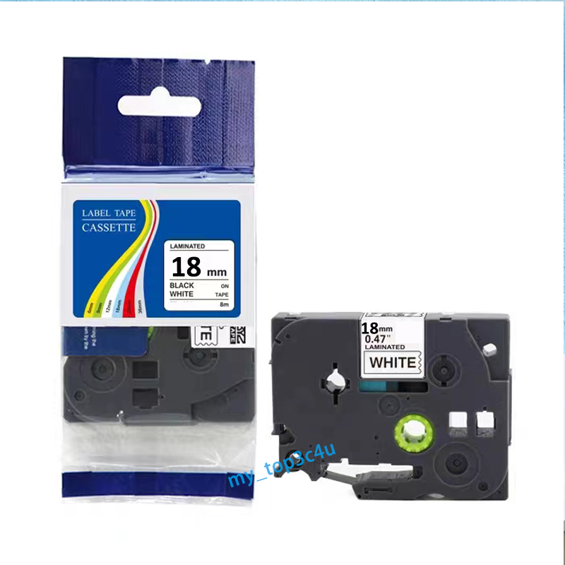 เครื่องพิมพ์ Brother P-touch ขนาด 18 มม. TZe-141 TZe-241 TZe-441/741 สําหรับ PT-750W PT-D600 PT-P700