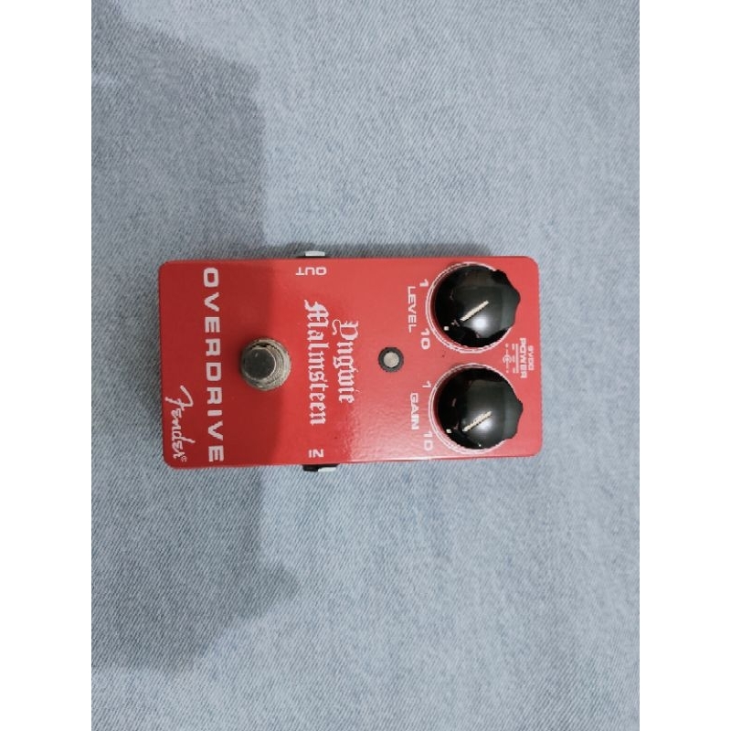 Fender Yngwie Malemsfeen Overdrive Pedal (มือสองเล็กน้อย)