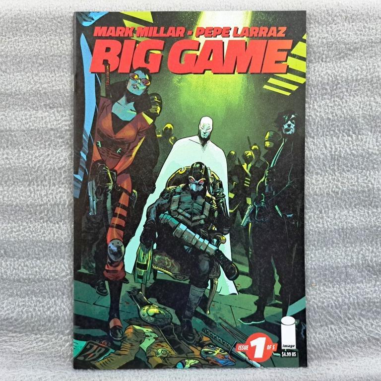 เกมใหญ่ 1 (ภาพการ์ตูน) ฉบับแรก (Mark Millar, Pepe Larrz)